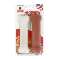 Nylabone Dura Chew Bacon Chicken Medium Dog Toy (2) Fashion