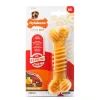 Nylabone Extreme Chew Text Bone Beef Cheese Dog Toy Best