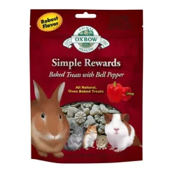 Oxbow Simple Rewards Baked Treat Bell Pepper 60g Best