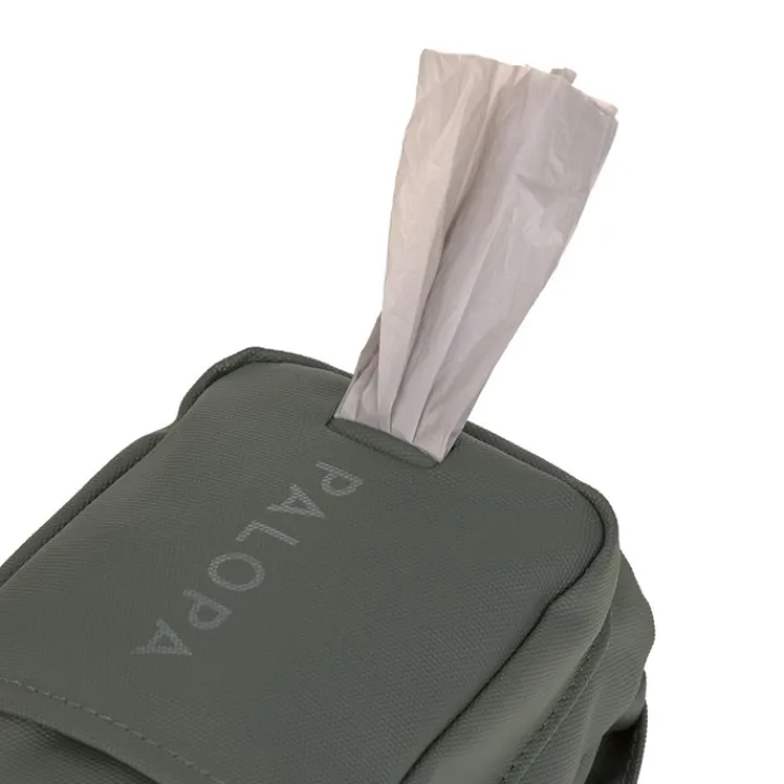 Palopa Boudi Dark Olive Bottle and Snack Bag Dog Discount