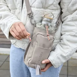 Palopa Boudi Taupe Bottle and Snack Bag Dog Clearance
