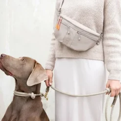 Palopa Emma Dog Treat Bag Taupe Fashion