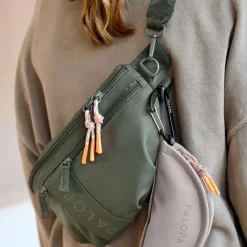 Palopa Emma Dog Treat Bag Dark Olive New
