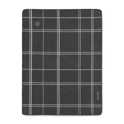 Palopa Ida Check Anthracite Dog Blanket Clearance