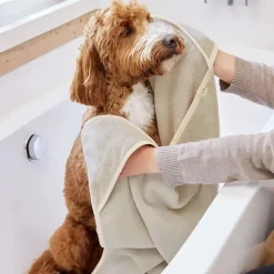 Palopa Kosy Beige Dog Towel - Small Online