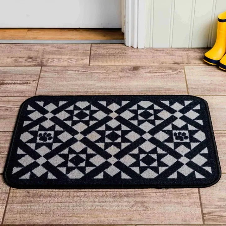 Pet Rebellion Dinner Mate Victorian Tile Feeding Mat Hot