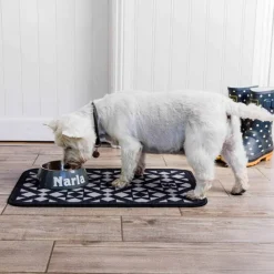 Pet Rebellion Dinner Mate Victorian Tile Feeding Mat Hot