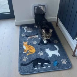 Pet Rebellion Multi Purpose Cat Print Carpet Runner Fashion