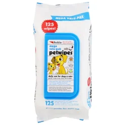 Petkin Mega Valu Petwipes - 125 ct New