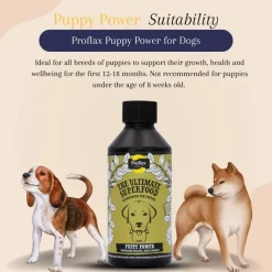 Proflax Puppy Power Dog Supplement 100ml Hot