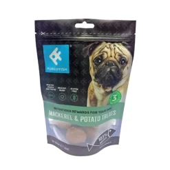 Purely Fish Mackerel & Potato Dog Treats 100g Outlet