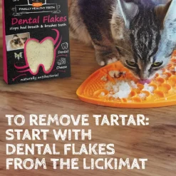 QChefs Dental Flakes for Cats 80g Sale