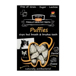 QChefs Natural Dental Power Puffies Dog Treats 65g Best