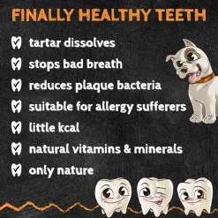 QChefs Natural Dental Power Hard Cracker Dog Treats 4 Pack Sale
