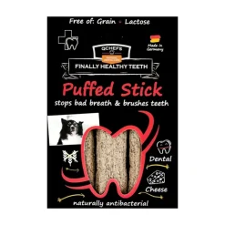 QChefs Natural Dental Puffed Sticks Dog Treats 3 Pack Sale
