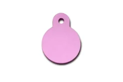 Quick Tag Baby Pink Circle ID Tag Sale
