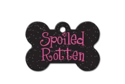 Quick Tag Bone Spoilt Rotten Large ID Tag Clearance