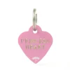Quick Tag Princess Pink Heart ID Tag Clearance