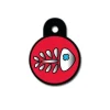 Quick Tag Small Fish Bone Circle ID Tag Outlet