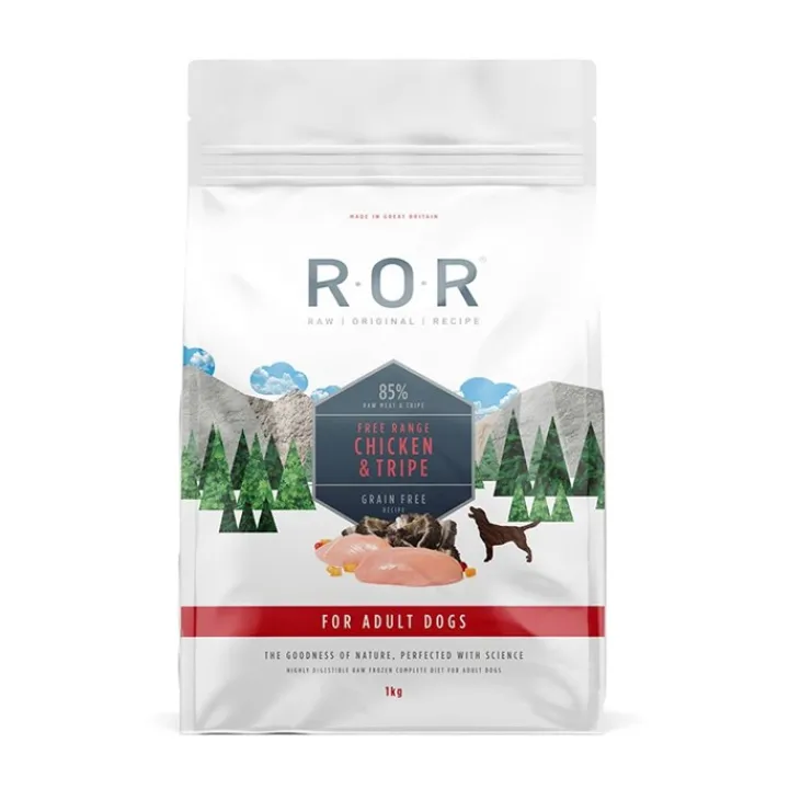 ROR Frozen Chicken & Tripe Complete Raw Dog Food Discount