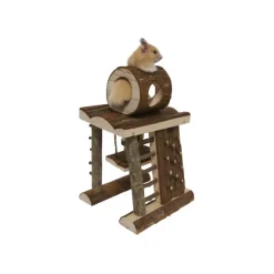 Rosewood Activity Tower Small Animal Toy Best