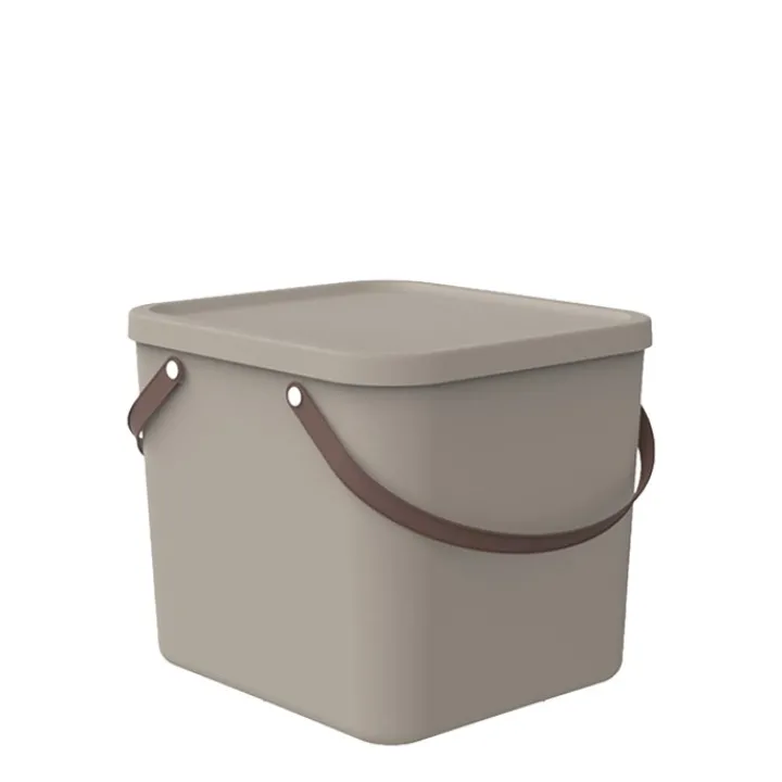 Rotho Albula 40L Storage Box Taupe Sale