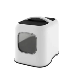 Rotho Biala Litter Box Mistletoe White Discount