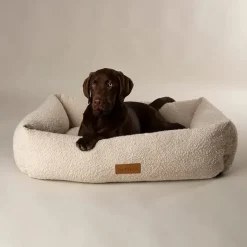 Scruffs Boucle Box Bed Ivory Discount