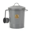 Scruffs Cantina 4L Steel Storage Treat Tin Set & Scoop Dark Grey Online