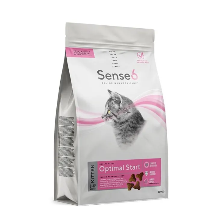 Sense6 Optimal Start Chicken Kitten Dry Food New