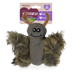 Rosewood Silvervine Butterfly Cat Toy Fashion