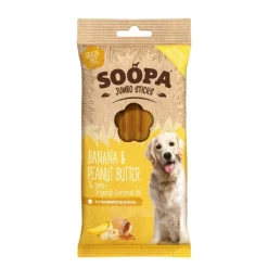 Soopa Dog Dental Banana & Peanut Butter Jumbo Stick 170g Sale