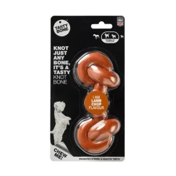 TastyBone Knotted Lamb Chop Dog Chew Fashion