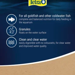 Tetra Goldfish Granules Fish Food 32g New