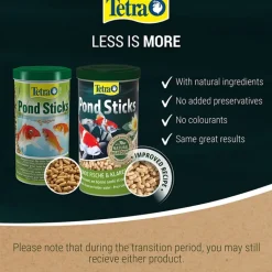 Tetra Pond Sticks Fish Food Fashion
