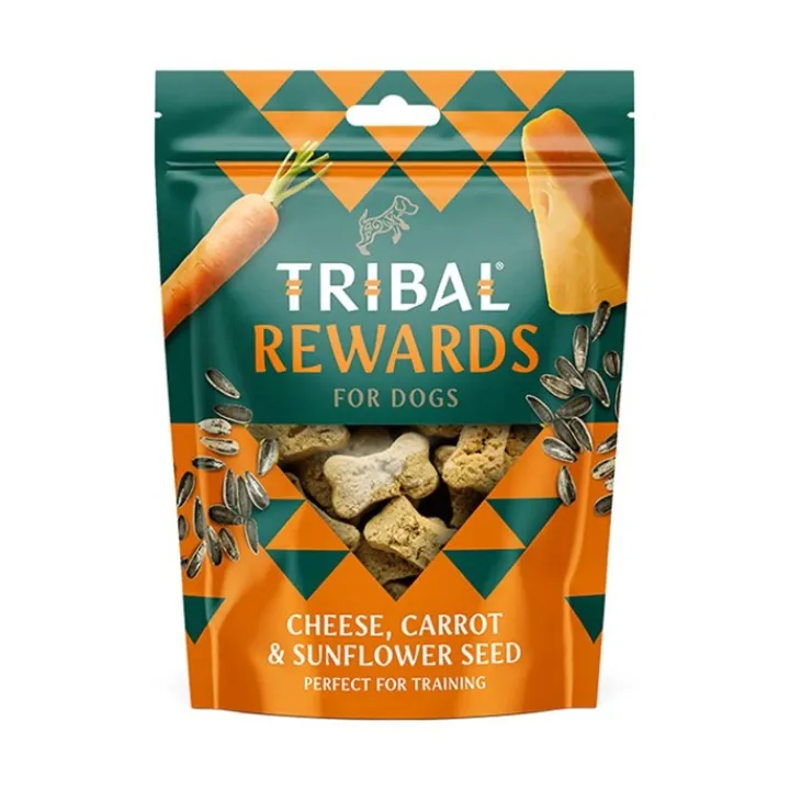 Tribal Rewards Cheese, Carrot & Sunflower Seed Dog Treats Sale