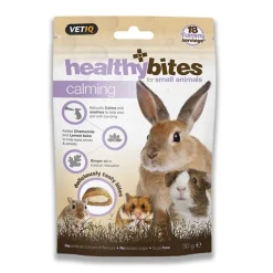 Mark & Chappell VetIQ Healthy Bites Calming Treats Small Animal 30g New