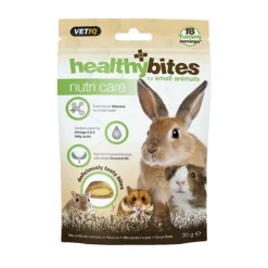 Mark & Chappell VetIQ Healthy Bites Nutri Care Small Animal Treat 30g Clearance