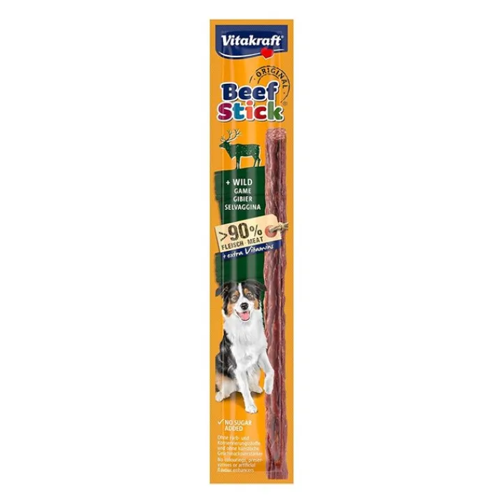Vitakraft Beef Sticks with Game Dog Treat Sale