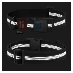WAUDOG Collartex Dog Collar Grey Outlet