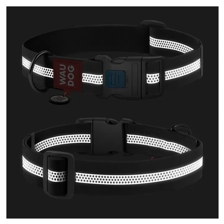 WAUDOG Collartex Dog Collar Grey Outlet