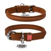 WAUDOG Leather Dog Collar Brown Online