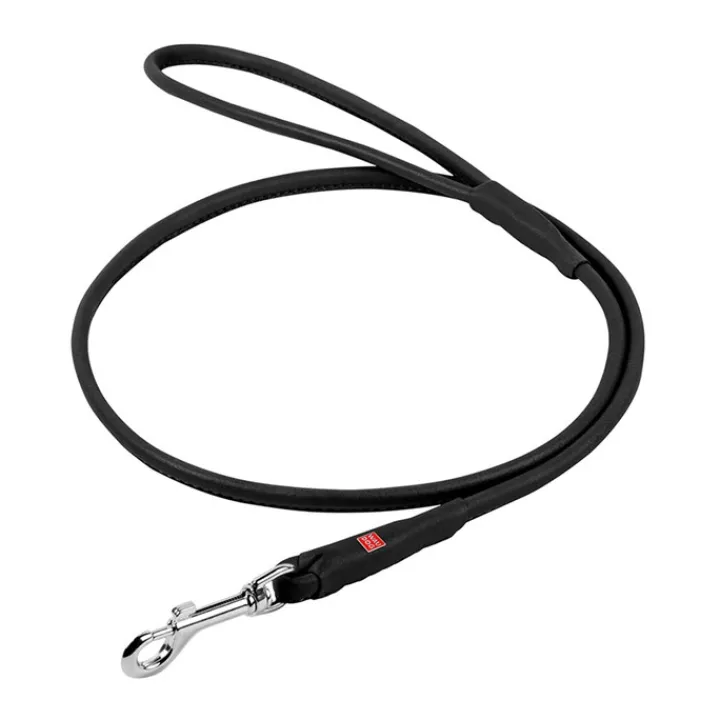WAUDOG Leather Dog Lead Black Online