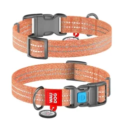 WAUDOG Re-Cotton Dog Collar Orange Sale