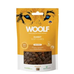 Woolf Rabbit Soft Cubes Dog Treats 100g Outlet
