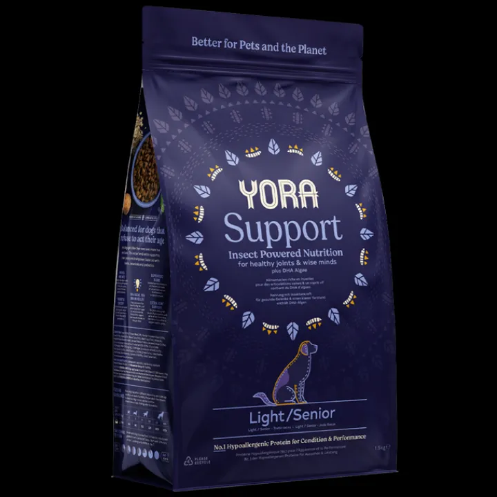 Yora Insect Protein Light / Senior Dry Dog Food Outlet