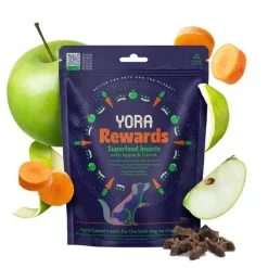 Yora Rewards Insect Protein Apple & Carrot Dog Treats Fashion